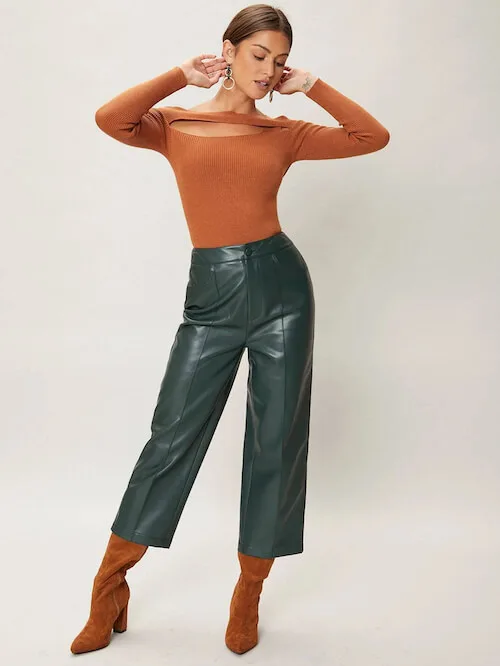 what shoes to wear with ankle pants in the winter