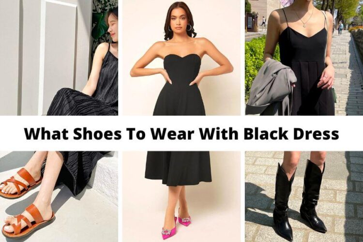 What Colour Of Shoes To Wear With Black Dress