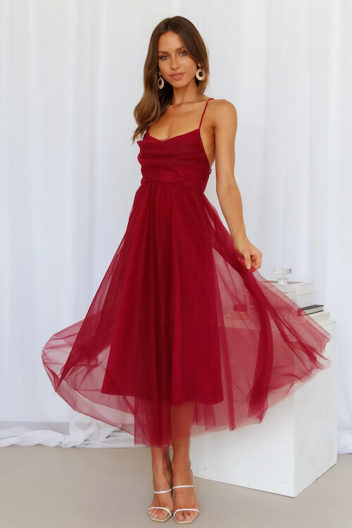 what shoes to wear with red dress