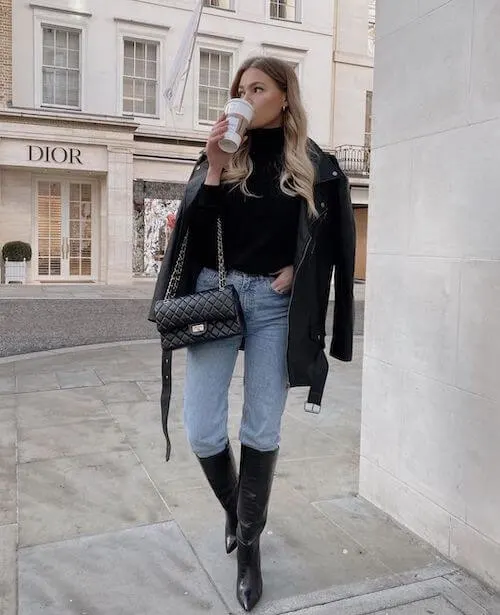 chic and cute coffee date outfit ideas