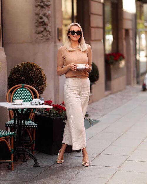 What to wear on a coffee date in the summer