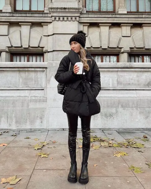 What to wear on a winter coffee date