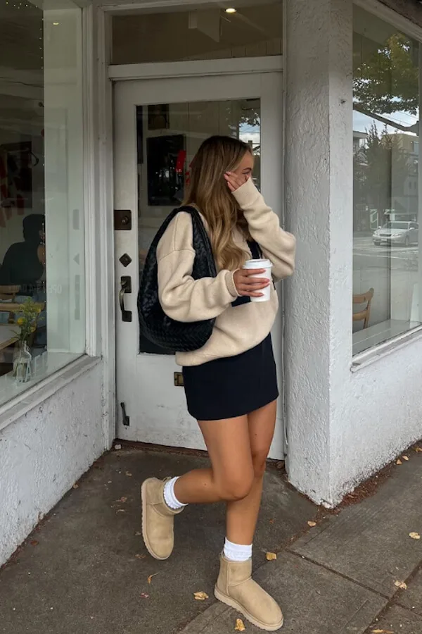 what to wear on a coffee date in fall