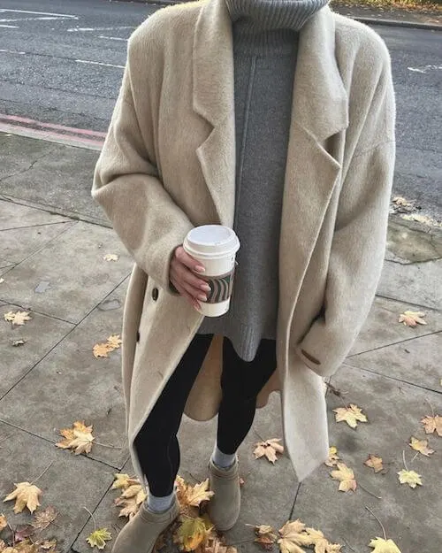 What to wear on a winter coffee date