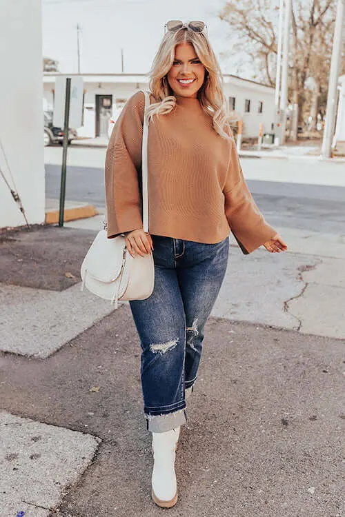 what to wear on a first date in winter for plus size women