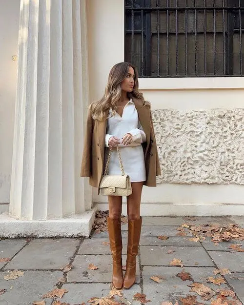 what to wear on a first date in winter neutral colors