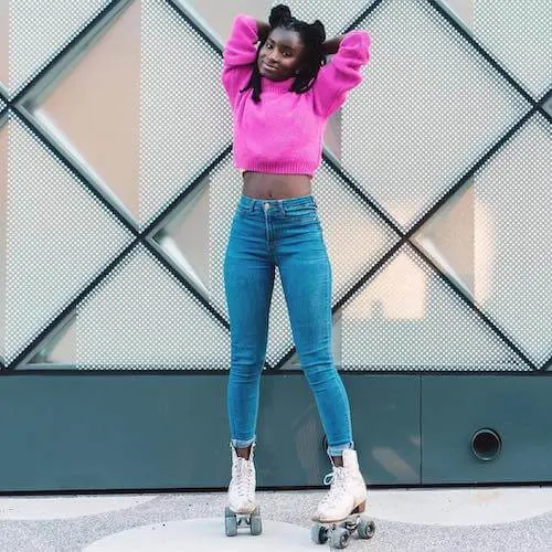 what to wear roller skating