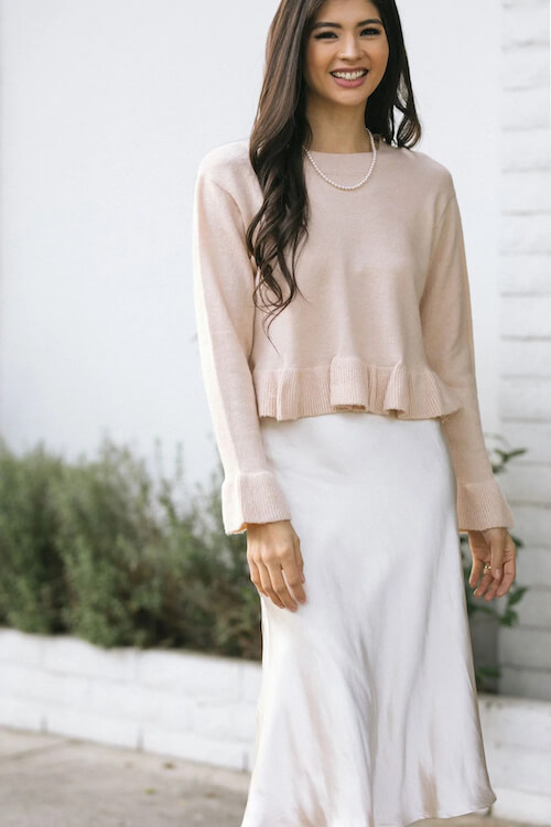 what to wear to a winter bridal shower