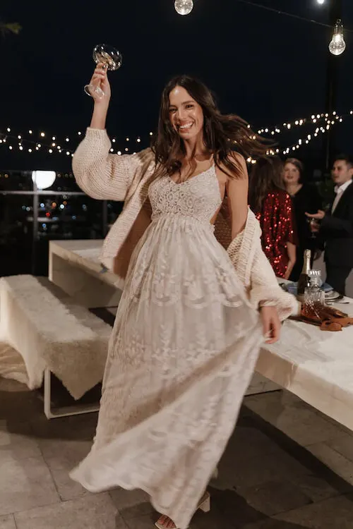 what to wear to a winter bridal shower