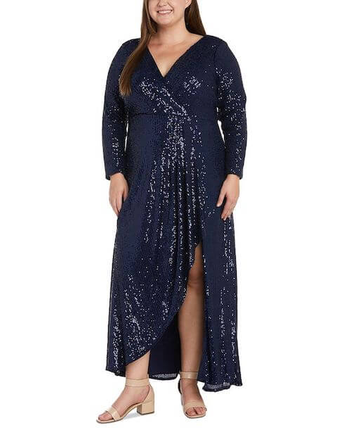 what to wear to a winter wedding plus size