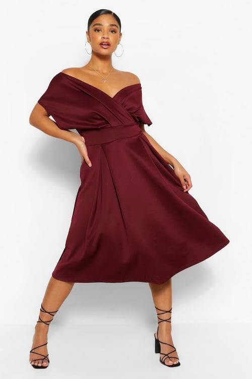 what to wear to a winter wedding plus size