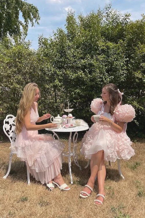 what to wear to a tea party