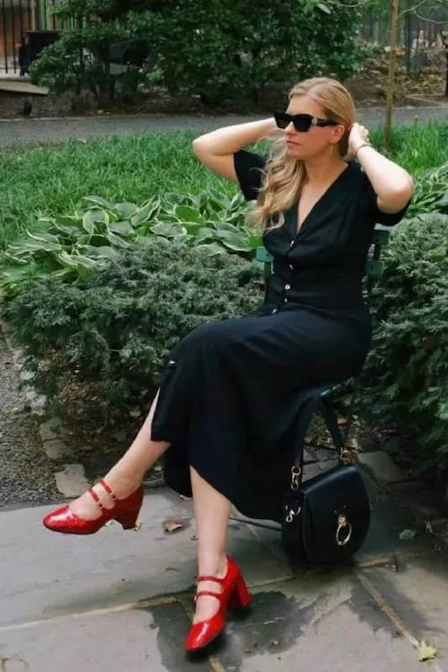 what to wear with Mary Janes