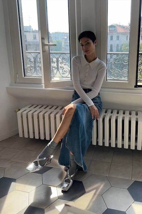 what to wear with Mary Janes