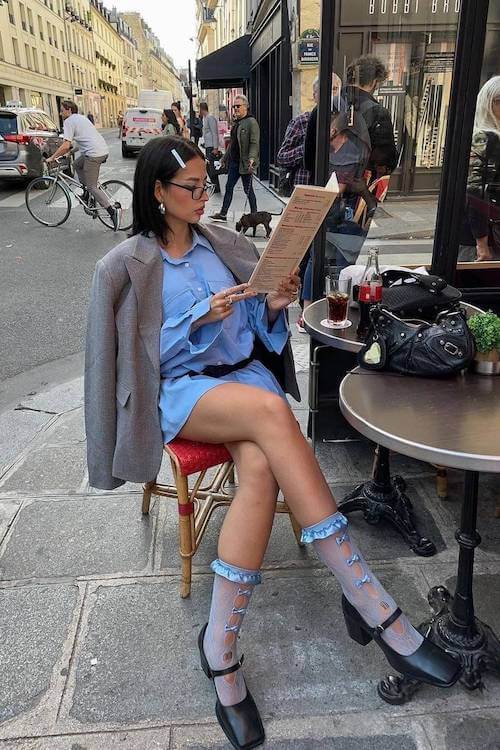 what to wear with Mary Janes