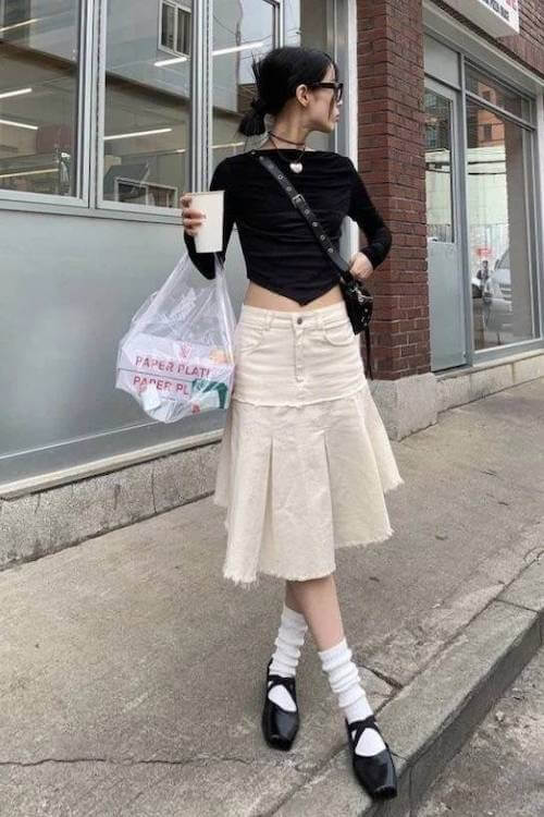 what to wear with Mary Janes