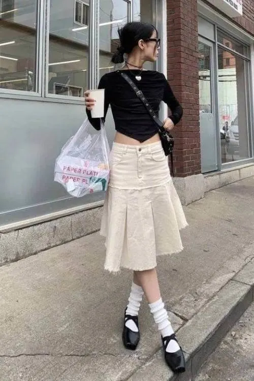 what to wear with Mary Janes
