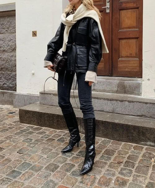 what to wear with a shacket