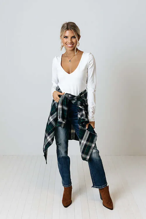 what to wear with brown boots