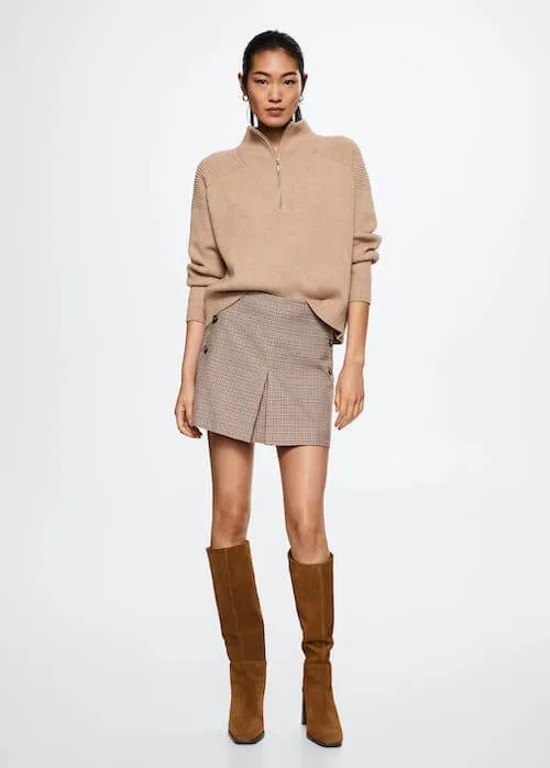 what to wear with brown boots