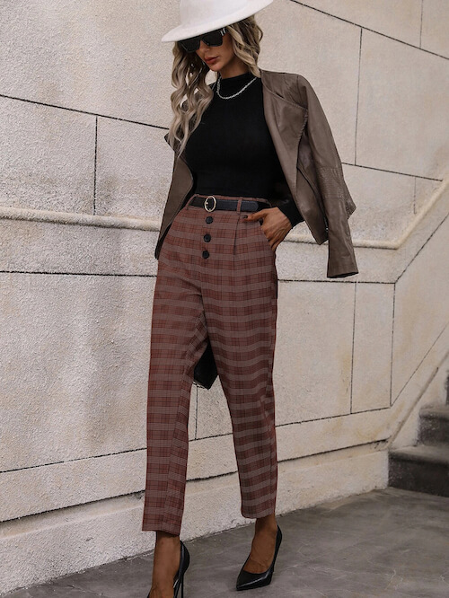 How To Style Brown Pants for Fall Winter