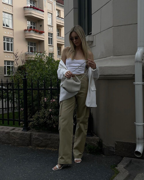 Khaki Cargo Pants Outfit Ideas