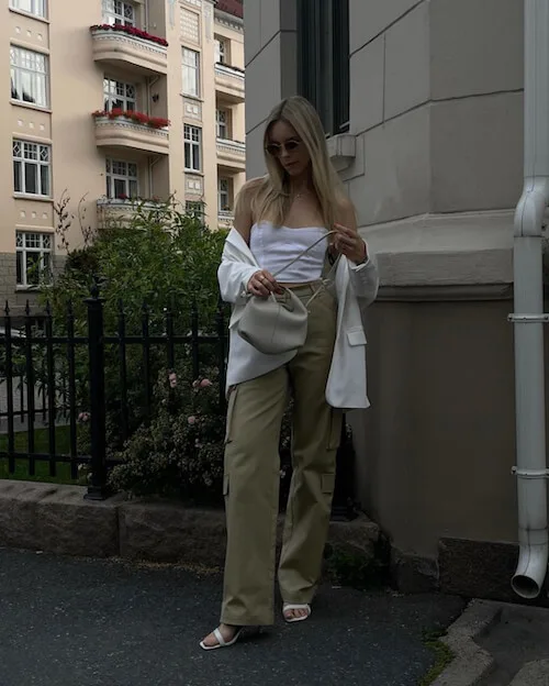 Khaki Cargo Pants Outfit Ideas