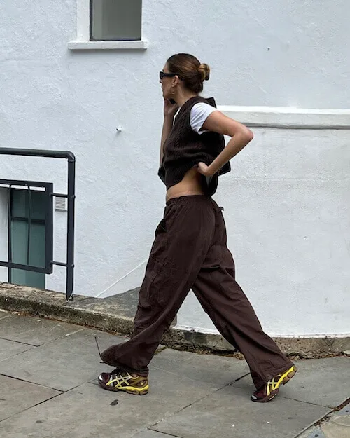 How To Style Wide-Leg Cargo Pants