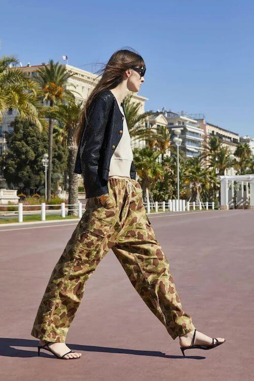 Chic Green Cargos Streetwear