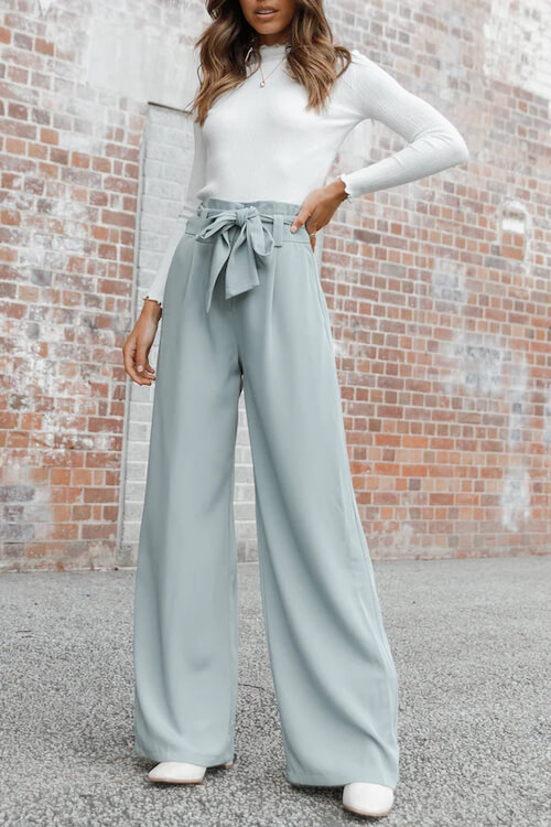 What to Wear with Sage Green Pants