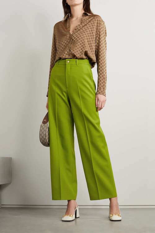 What to Wear with Light Green Pants