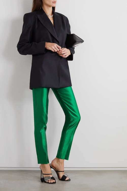 What To Wear With Green Pants To Party?