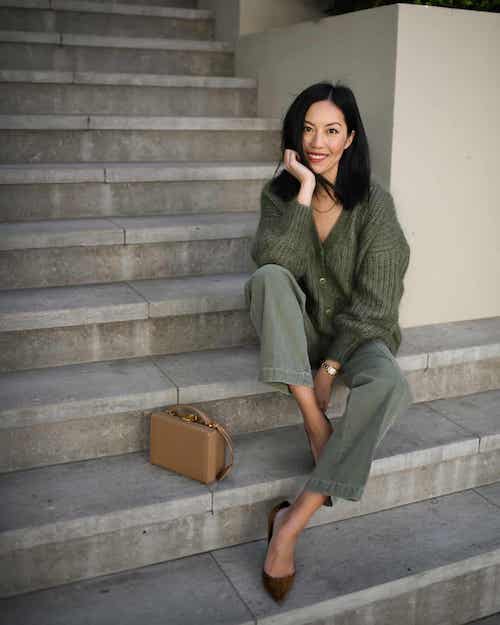 How To Wear Green Pants For Fall Winter