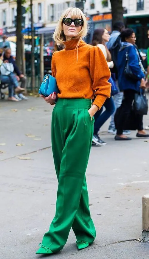 What to Wear with Dark Green Pants