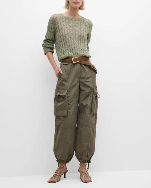 what to wear with olive green pants