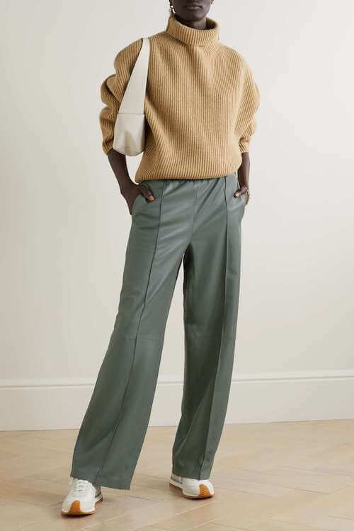 what to wear with olive green pants