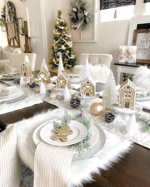 white Christmas decor ideas