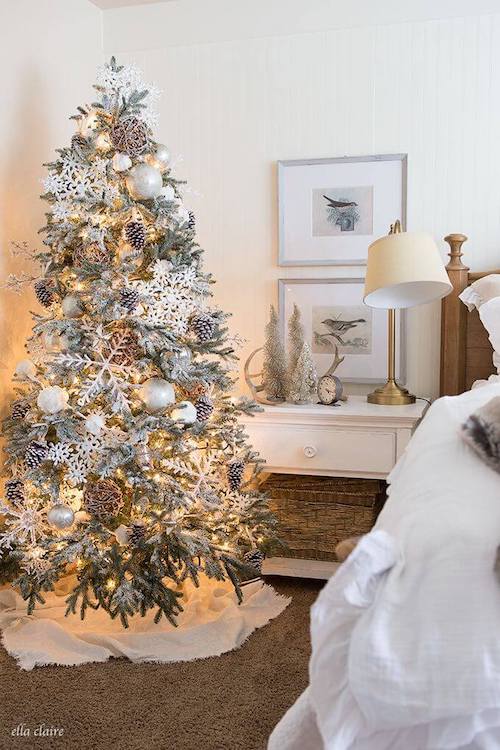 white christmas decor ideas