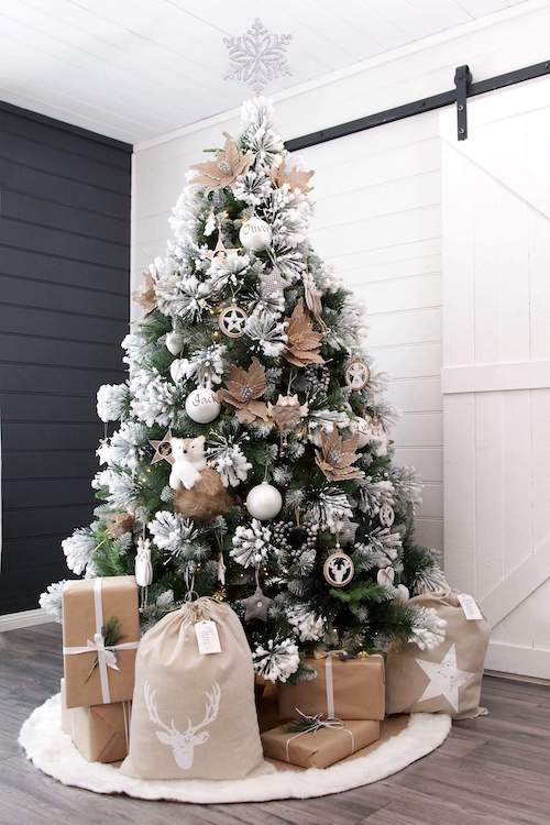 white christmas decor ideas