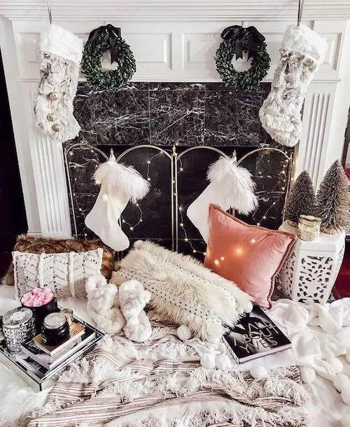 white christmas decor ideas