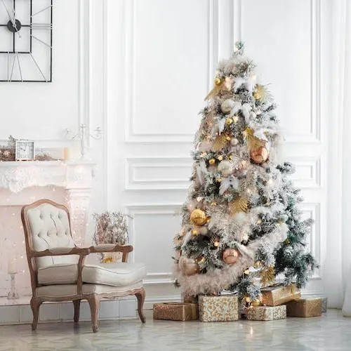 white christmas decor ideas