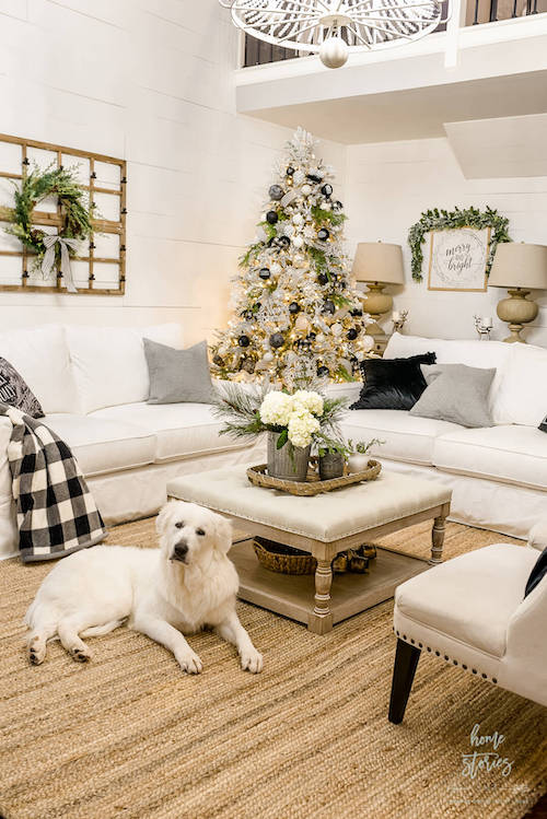 white christmas decor ideas