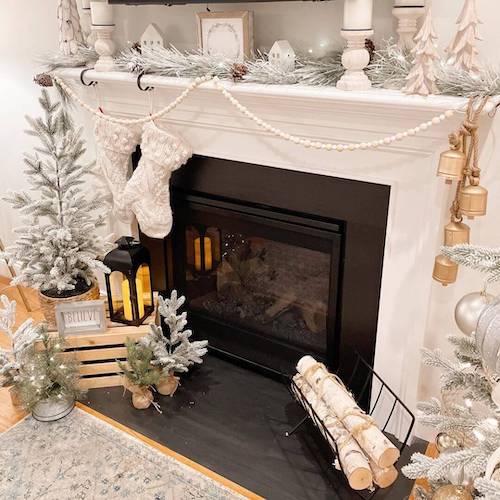 white christmas decor ideas