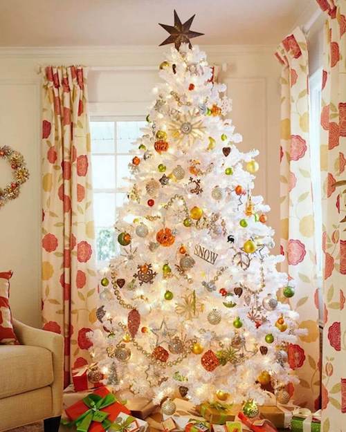 white christmas decor ideas