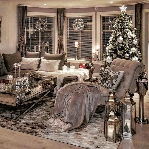 white christmas decor ideas