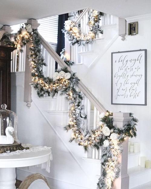 white christmas decor ideas