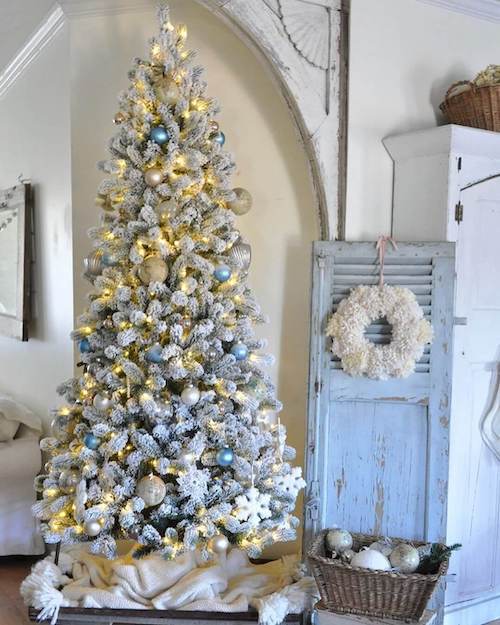 white christmas decor ideas