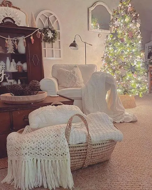 white christmas decor ideas