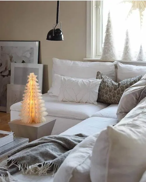 white christmas decor ideas