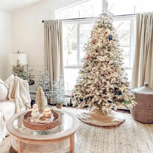 white christmas decor ideas